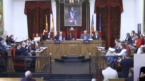 Pleno municipal del Ayuntamiento de Elche del mes de octubre de 2023. Pleno municipal del Ayuntamiento de Elche del mes de octubre de 2023.