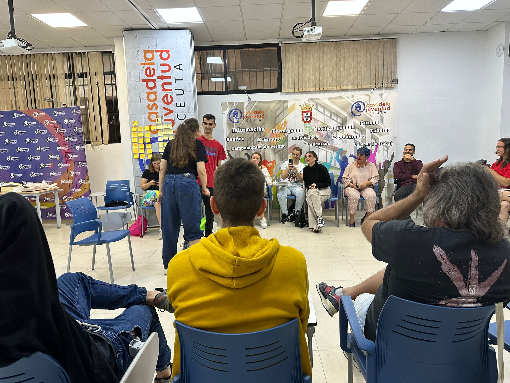 La Casa de la Juventud de Ceuta inaugura el curso 'Yo siento, yo defiendo' La Casa de la Juventud de Ceuta inaugura el curso 'Yo siento, yo defiendo'
