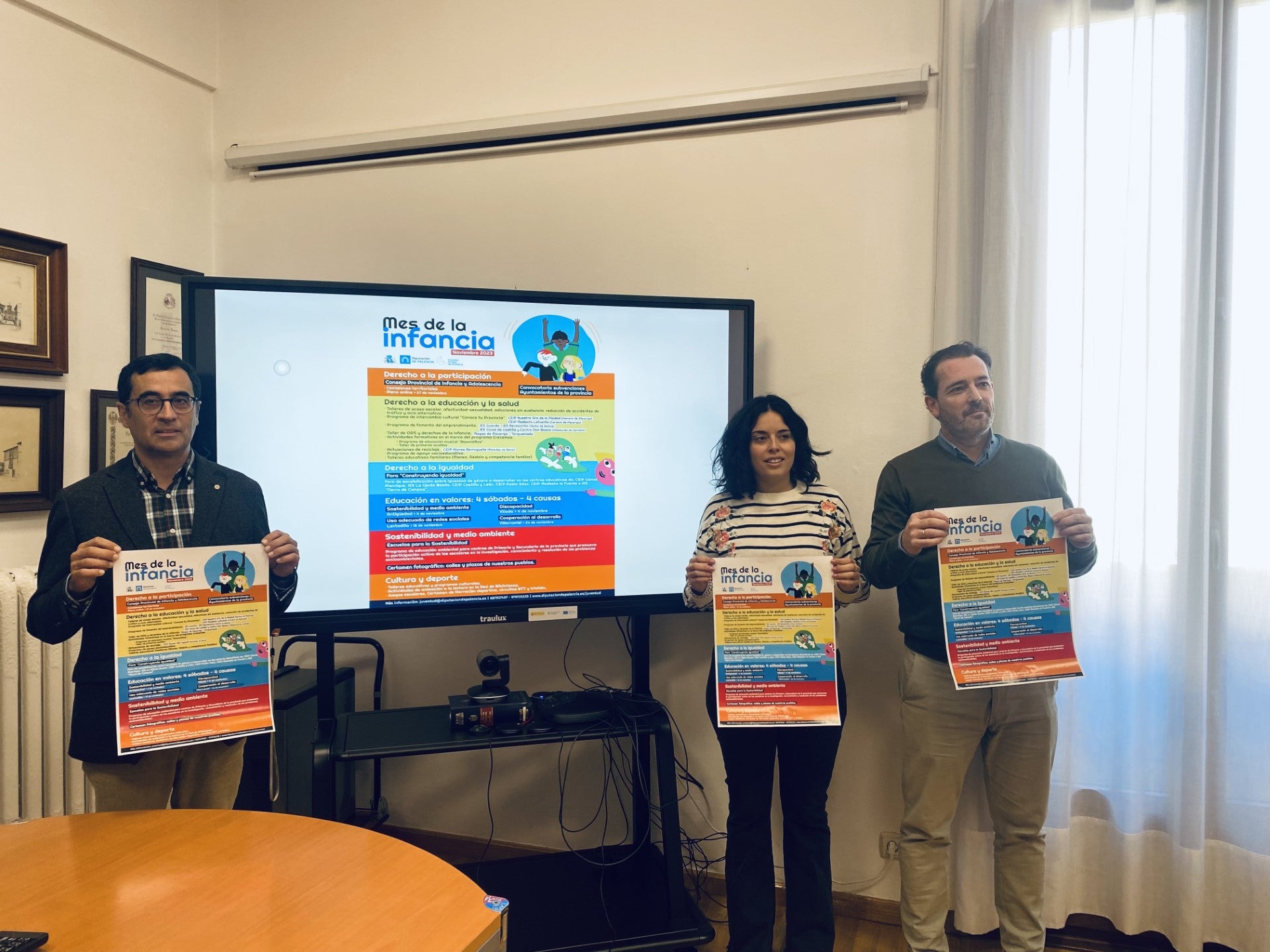 La Diputación de Palencia ofrece distintos programas educativos y sociales en el Día Mundial de la Infancia La Diputación de Palencia ofrece distintos programas educativos y sociales en el Día Mundial de la Infancia