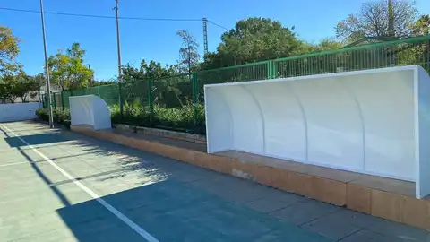 Estivella reestrena su cancha de baloncesto municipal Estivella reestrena su cancha de baloncesto municipal