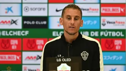 Sebastián Beccacece, entrenador del Elche Sebastián Beccacece, entrenador del Elche