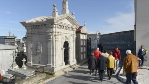 Imagen de un cementerio de Santander