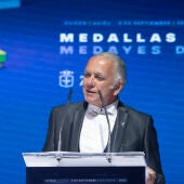 Juan Ramon Lucas en la entrega de Medallas de Asturias de 2023