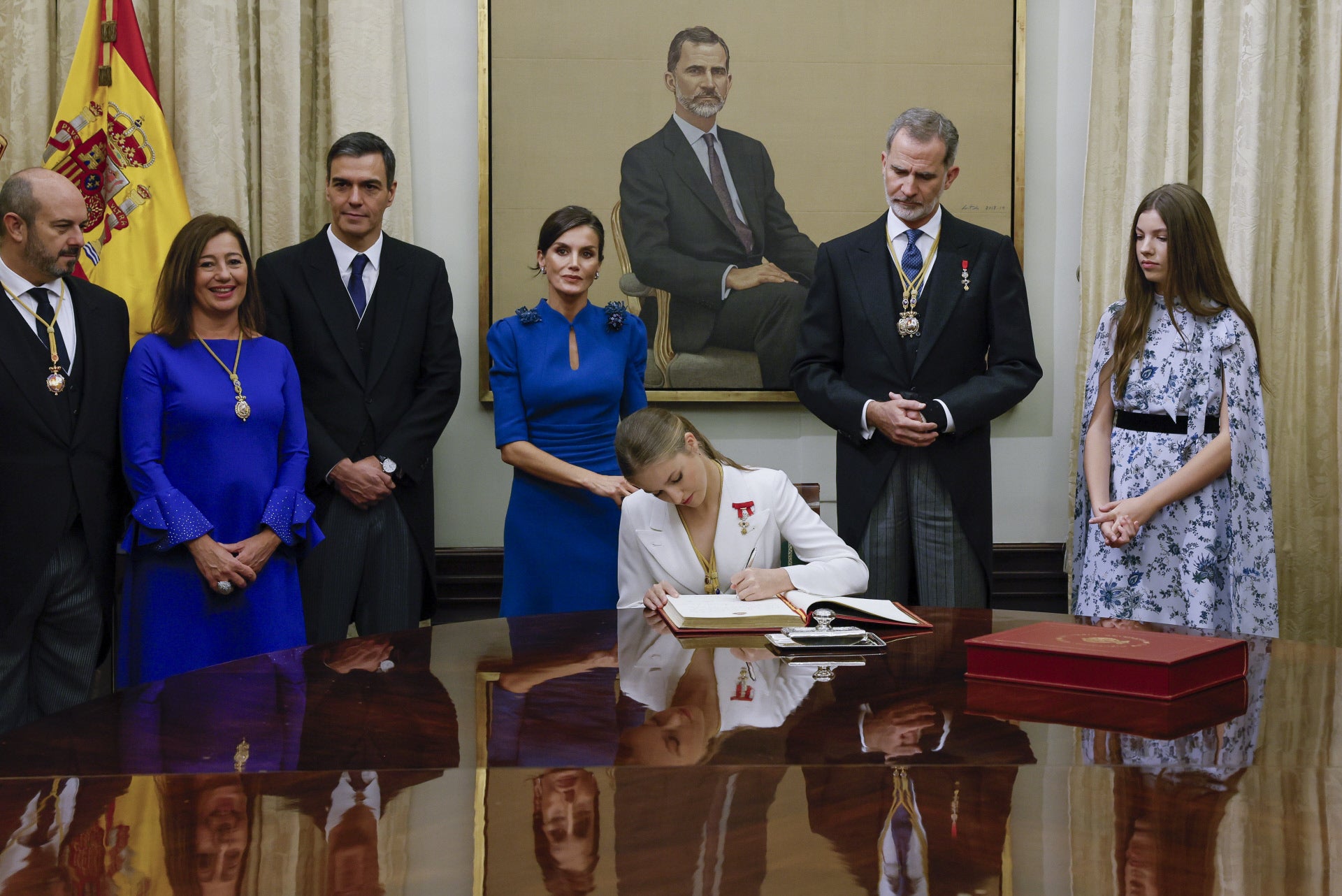 Así ha sido la jura de la Constitución de Leonor: del discurso de la princesa al del Rey Felipe Así ha sido la jura de la Constitución de Leonor: del discurso de la princesa al del Rey Felipe