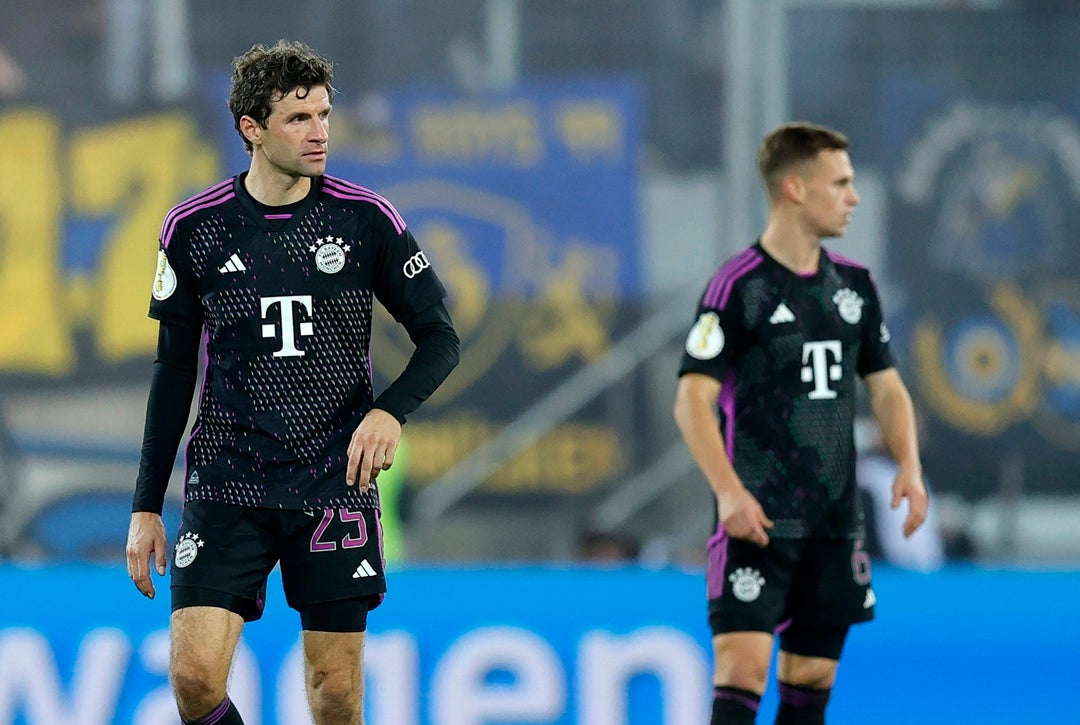 Batacazo del Bayern en la Copa alemana Batacazo del Bayern en la Copa alemana