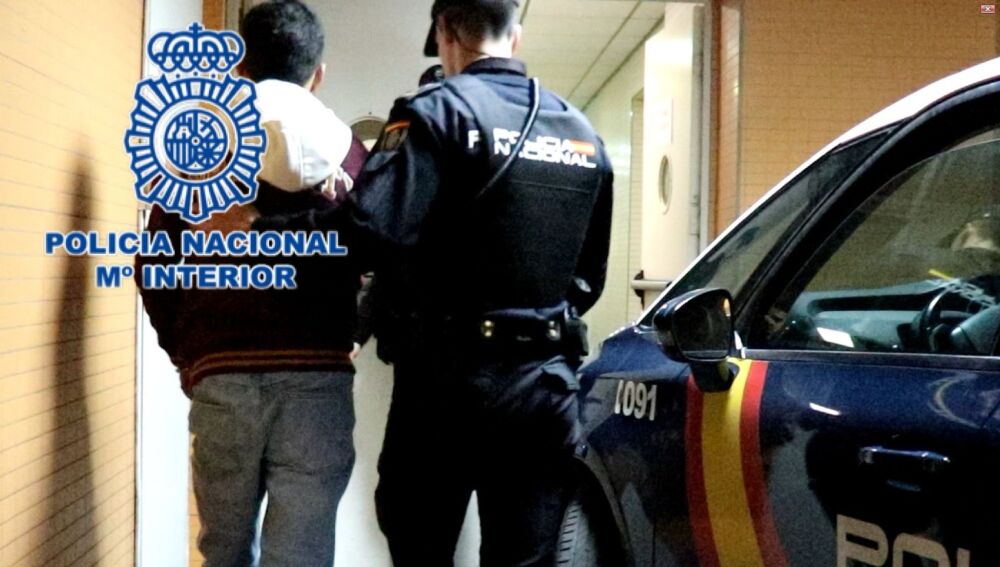 Una de las detenciones en la noche de Halloween en Alicante 