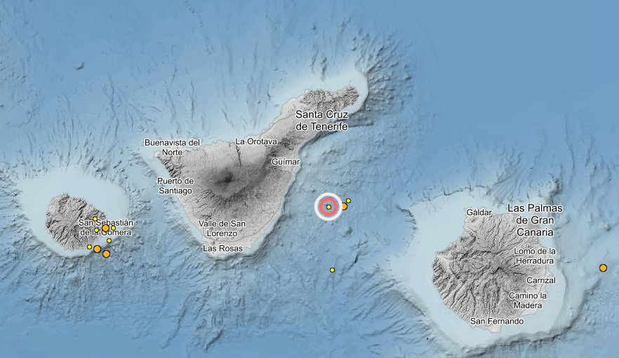 Canarias registra varios terremotos en las últimas horas Canarias registra varios terremotos en las últimas horas