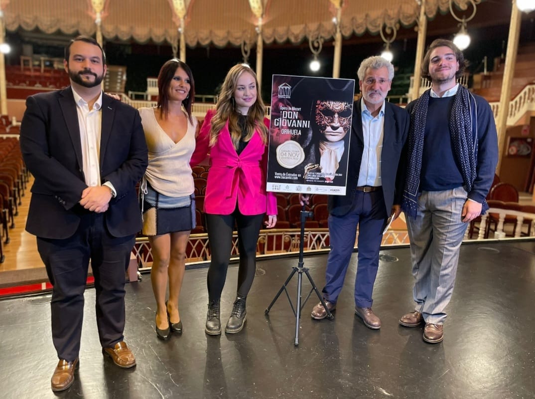 Cultura Orihuela presenta ‘Don Giovanni’ de Mozart en el Teatro Circo para este 4 de noviembre Cultura Orihuela presenta ‘Don Giovanni’ de Mozart en el Teatro Circo para este 4 de noviembre