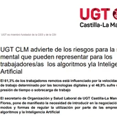 UGT advierte sobre algoritmos e Inteligencia Artificial UGT advierte sobre algoritmos e Inteligencia Artificial