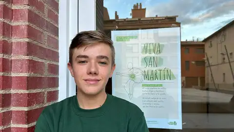 Lucas Martínez Liesa, mainate del barrio San Martín Lucas Martínez Liesa, mainate del barrio San Martín