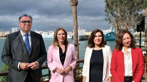 Consejeros presentando el presupuesto de la Junta de Andaluc&iacute;a