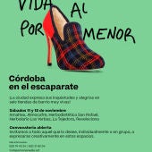 Cartel Los barrios de Córdoba en el escaparate 