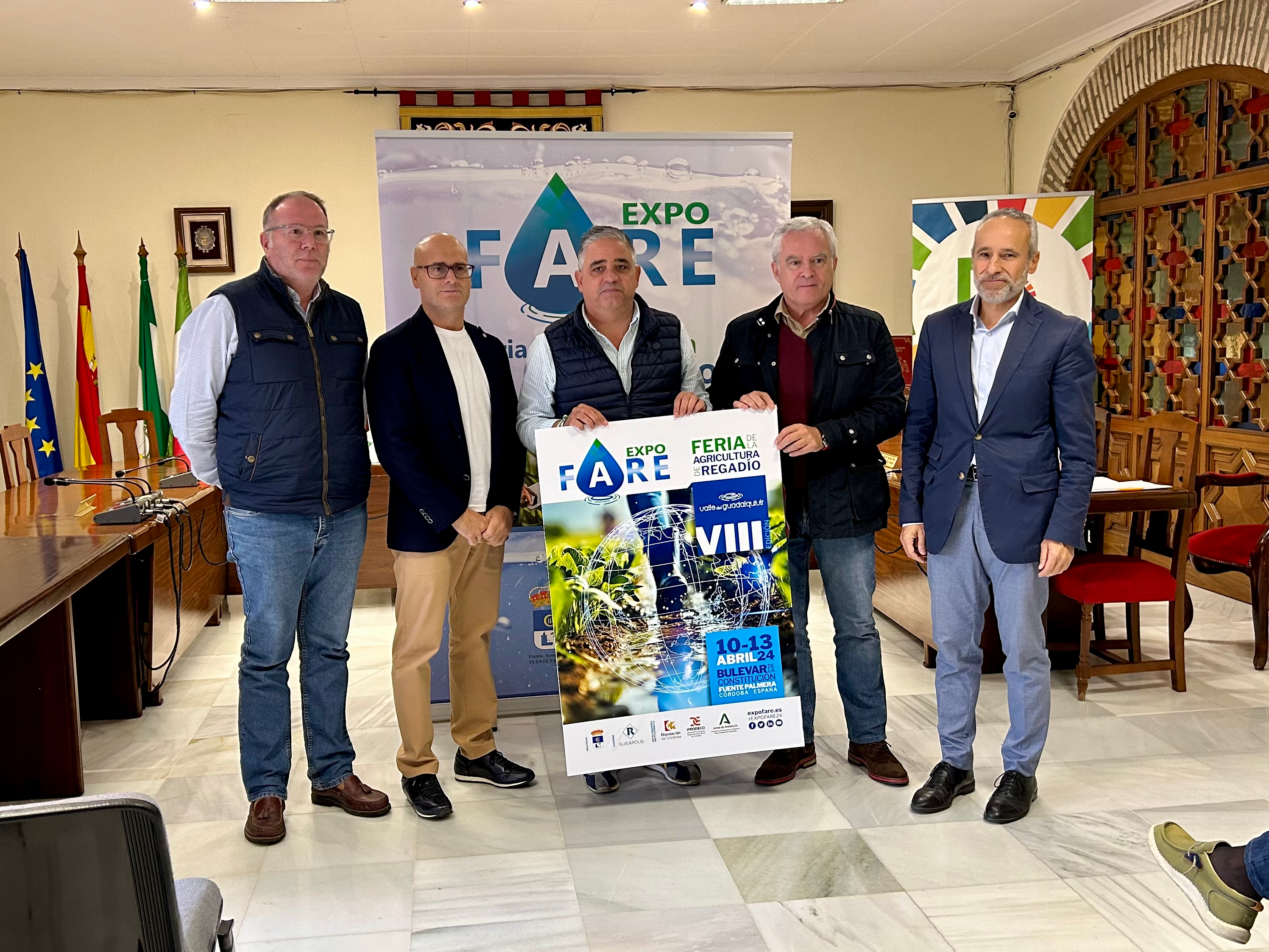 Fuente Palmera se prepara para la octava edición de la Feria del Regadío del Valle del Guadalquivir Fuente Palmera se prepara para la octava edición de la Feria del Regadío del Valle del Guadalquivir