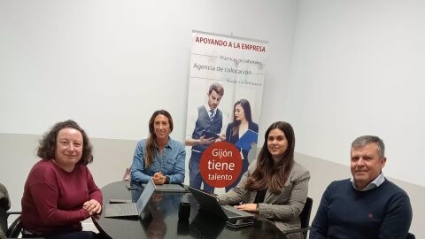 Reuni&oacute;n entre el Ayuntamiento de Gij&oacute;n y la Universidad de Oviedo