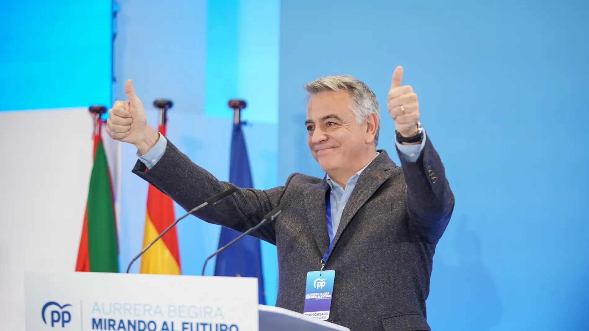 El nuevo presidente del PP vasco, Javier de Andrés