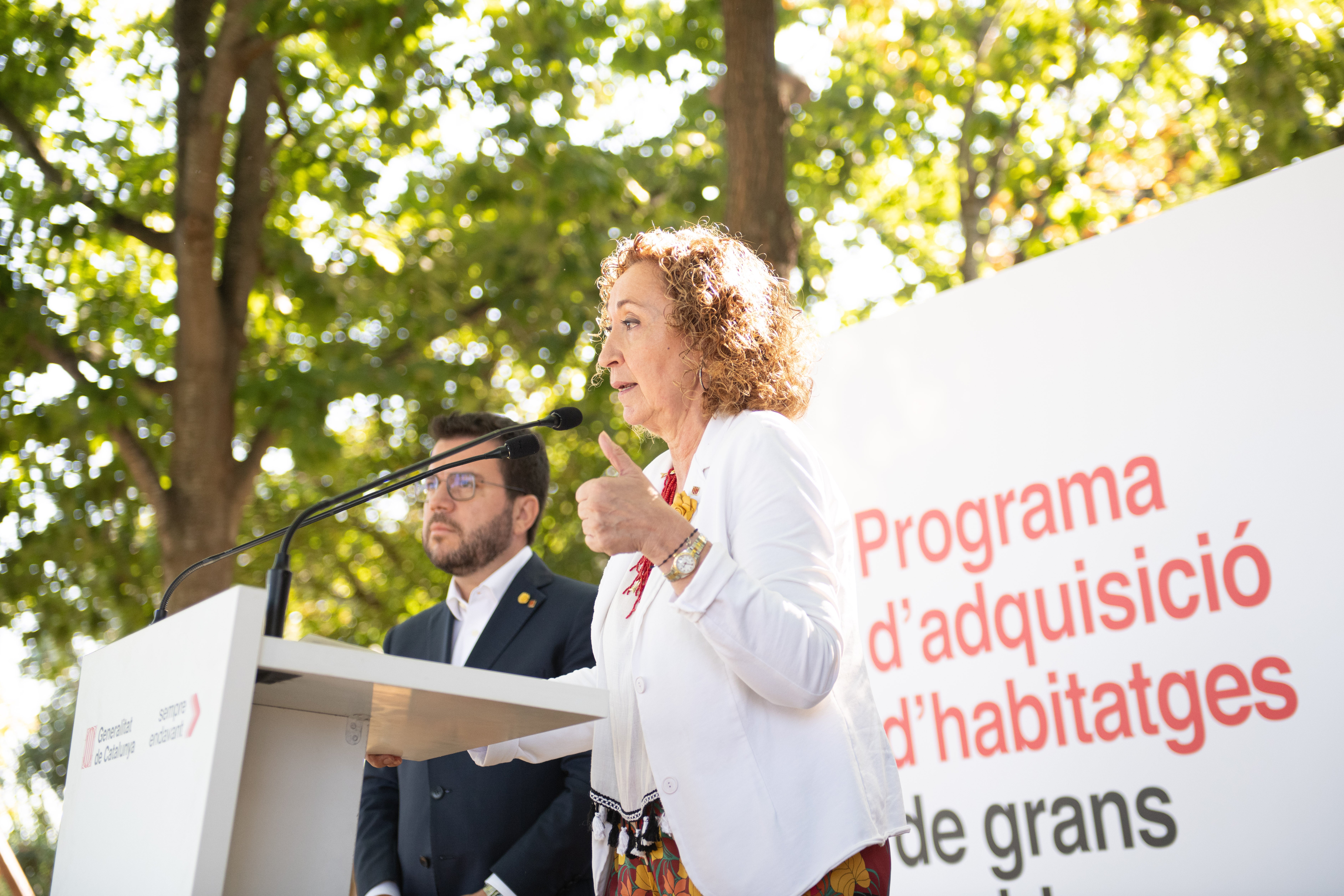 El Govern se defiende de las críticas de Junts: "Una ley de amnistía bien hecha no lleva nombres" El Govern se defiende de las críticas de Junts: "Una ley de amnistía bien hecha no lleva nombres"