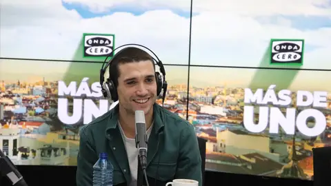El actor Jaime Lorente en 'Más de uno' El actor Jaime Lorente en 'Más de uno'