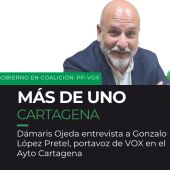 Gonzalo López Pretel, portavoz VOX Ayto Cartagena