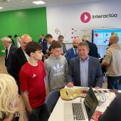 Emiliano García-Page inaugura el Aula del Futuro de Castilla-La Mancha