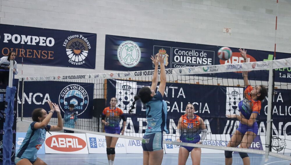  O Aceites Abril consigue a seo primeiro punto na Superliga 2