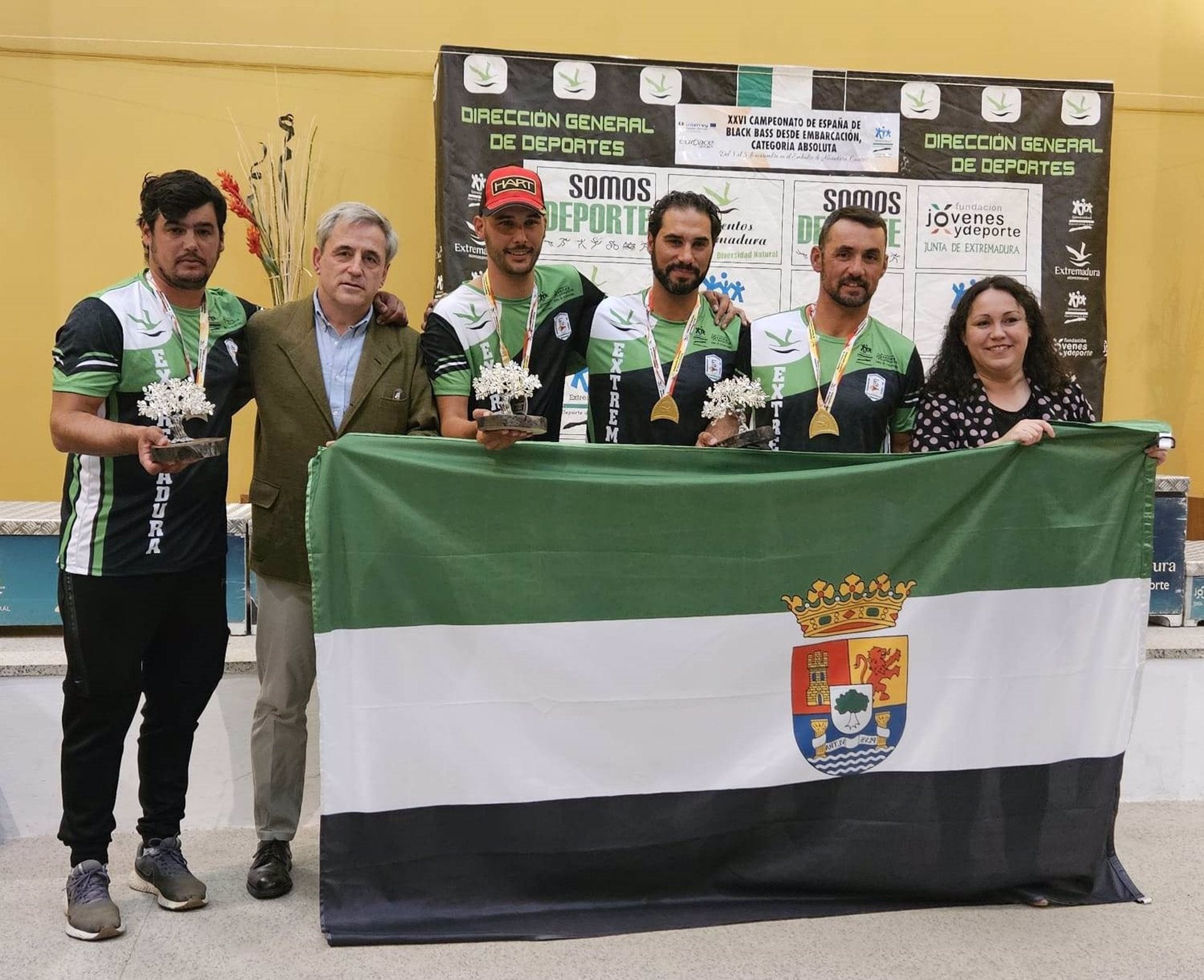 La Selección extremeña triunfa en el 'Campeonato de España de Pesca Black Bass Embarcación' celebrado en Alcántara La Selección extremeña triunfa en el 'Campeonato de España de Pesca Black Bass Embarcación' celebrado en Alcántara