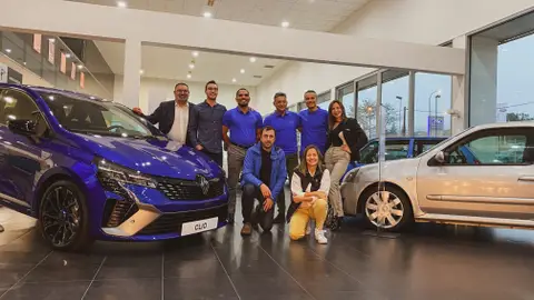 Presentación del nuevo Renault Clio en Caetano Fórmula Motor