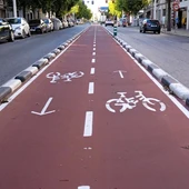 Carril bici en Elche. Carril bici en Elche.