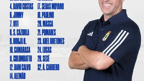 Convocatoria Oviedo para Zaragoza Convocatoria Oviedo para Zaragoza