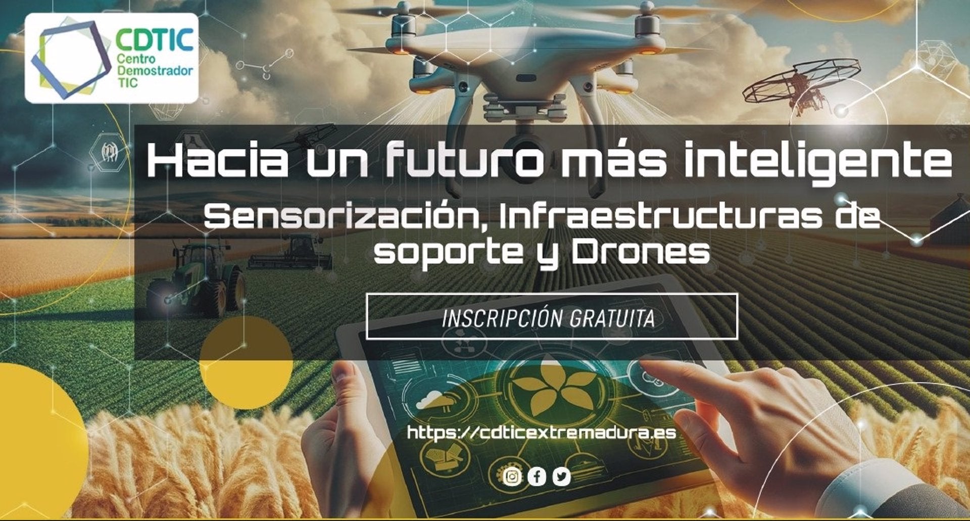 La Junta analiza las ventajas de drones e infraestructuras de soporte para la actividad productiva La Junta analiza las ventajas de drones e infraestructuras de soporte para la actividad productiva