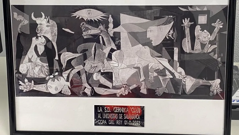 El 'Guernica' regalado por el Gernika El 'Guernica' regalado por el Gernika