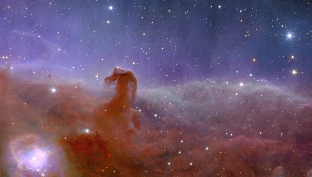 La Nebulosa Cabeza de Caballo captada por Euclid.