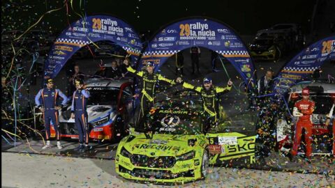 Cohete Su&aacute;rez gana el Rally La Nuc&iacute;a