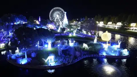 Los vecinos de Torrejón de Ardoz ya pueden descargar sus invitaciones para visitar de forma gratuita el Parque de la Navidad Vista aérea del Parque de la Navidad de Torrejón de Ardoz