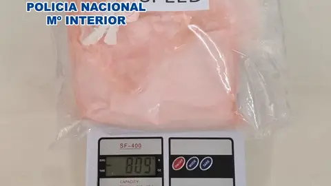 Una imagen de la droga incautada por la Policía Nacional Una imagen de la droga incautada por la Policía Nacional