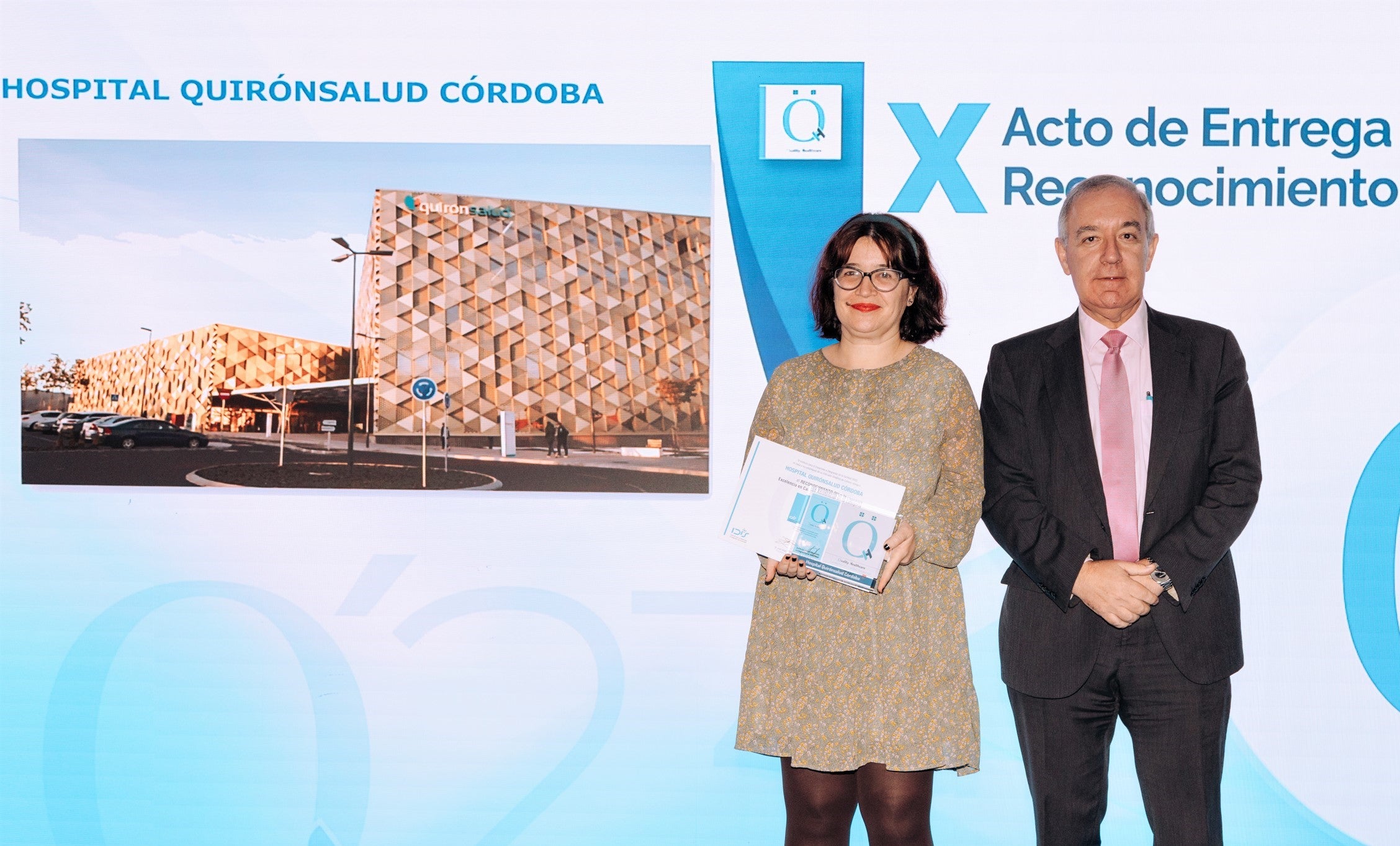 El Hospital Quirónsalud recibe el reconocimiento QH a la calidad asistencial de IDIS El Hospital Quirónsalud recibe el reconocimiento QH a la calidad asistencial de IDIS