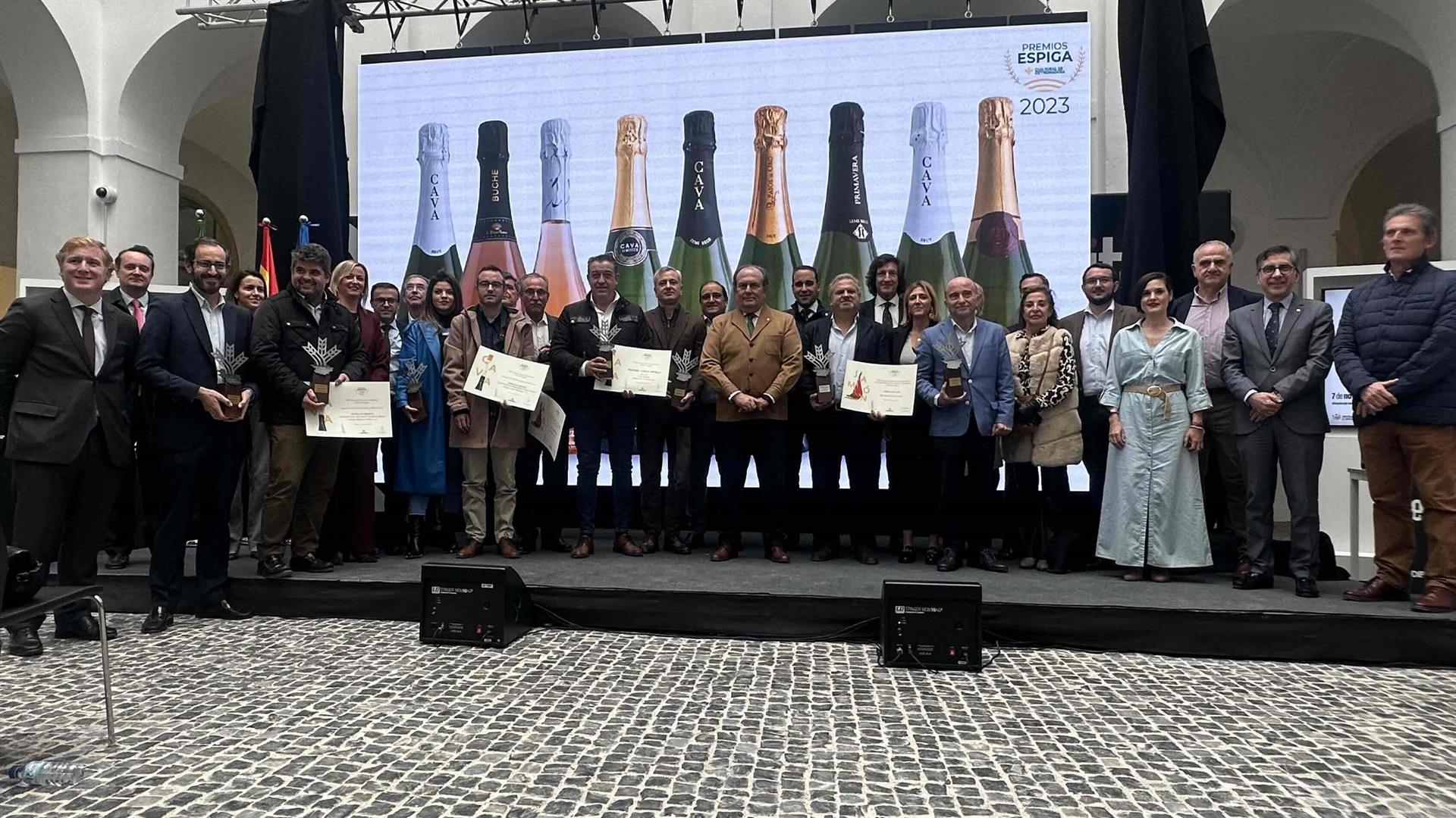 'Ibérico del Brillante' y cava Buche Brut Rosado Premios Espiga 2023 Jamón DO y Cava 'Ibérico del Brillante' y cava Buche Brut Rosado Premios Espiga 2023 Jamón DO y Cava