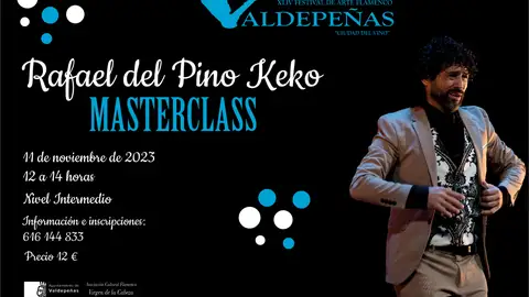 MasterClass de Rafael del Pino "Keko" MasterClass de Rafael del Pino "Keko"