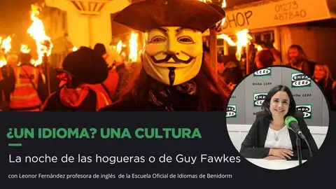 Leonor Fernández nos descubre la noche de las hogueras que se celebra cada 5 de noviembre en Reino Unido. Leonor Fernández nos descubre la noche de las hogueras que se celebra cada 5 de noviembre en Reino Unido.