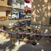 Obras cambio red agua potable