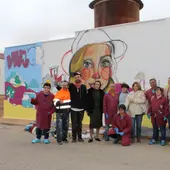 Mural mujer rural Afammer en Villanueva de los Infantes Mural mujer rural Afammer en Villanueva de los Infantes