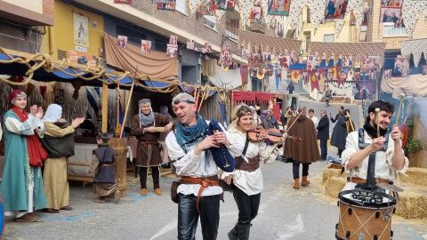 Imagen de la feria de Al-q&uuml;ra Medieval este fin de semana. 