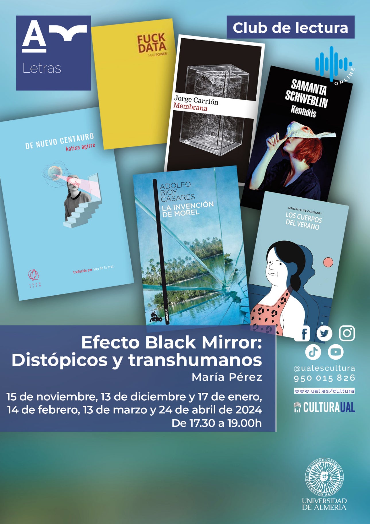 El efecto 'Black Mirror' llega a los clubes de lectura de Almería El efecto 'Black Mirror' llega a los clubes de lectura de Almería
