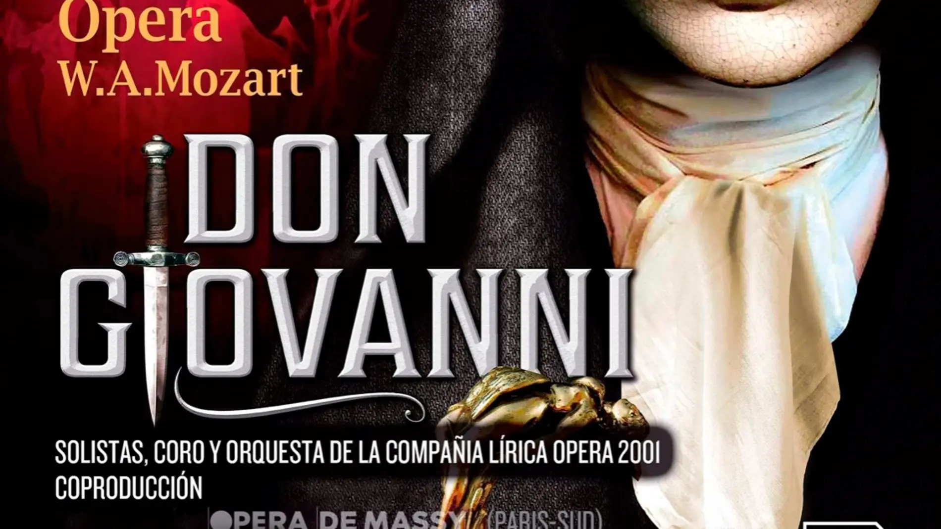 La ópera Don Giovanni llega hoy al Auditorio Riberas del Guadaíra de Alcalá
