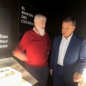 Julián Núñez Juan ya tiene su "Rincón del cuchillero" en el Museo 