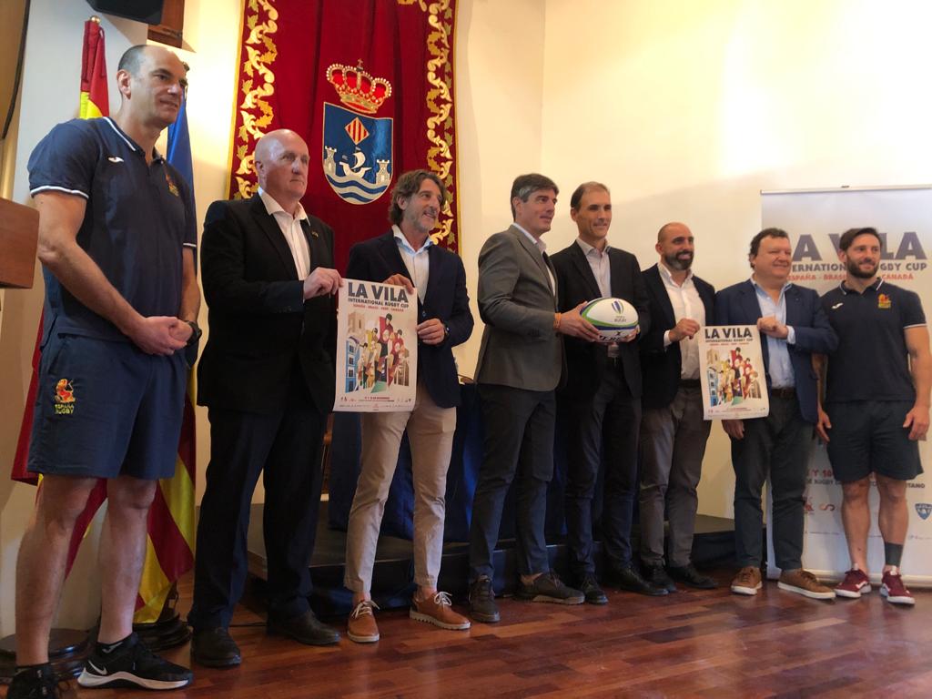 La Vila acoge la presentación del campeonato Internacional Rugby Cup La Vila acoge la presentación del campeonato Internacional Rugby Cup