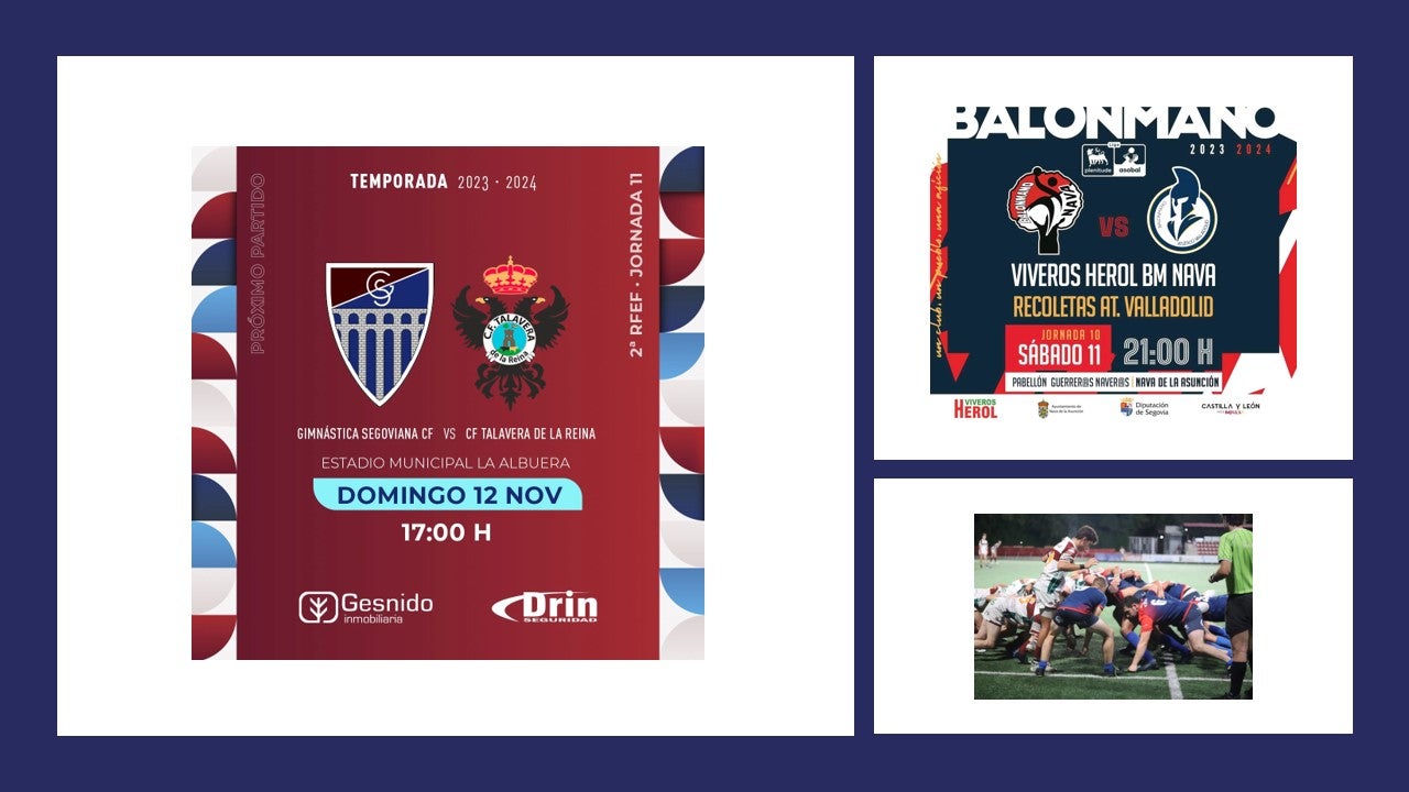 Atlético Valladolid y Talavera, duelos de elevado atractivo y nivel para el Nava y la Segoviana Atlético Valladolid y Talavera, duelos de elevado atractivo y nivel para el Nava y la Segoviana