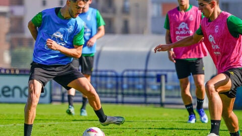 Andr&eacute;s Mart&iacute;n e &Iacute;&ntilde;igo Sainz-Maza - Racing de Santander