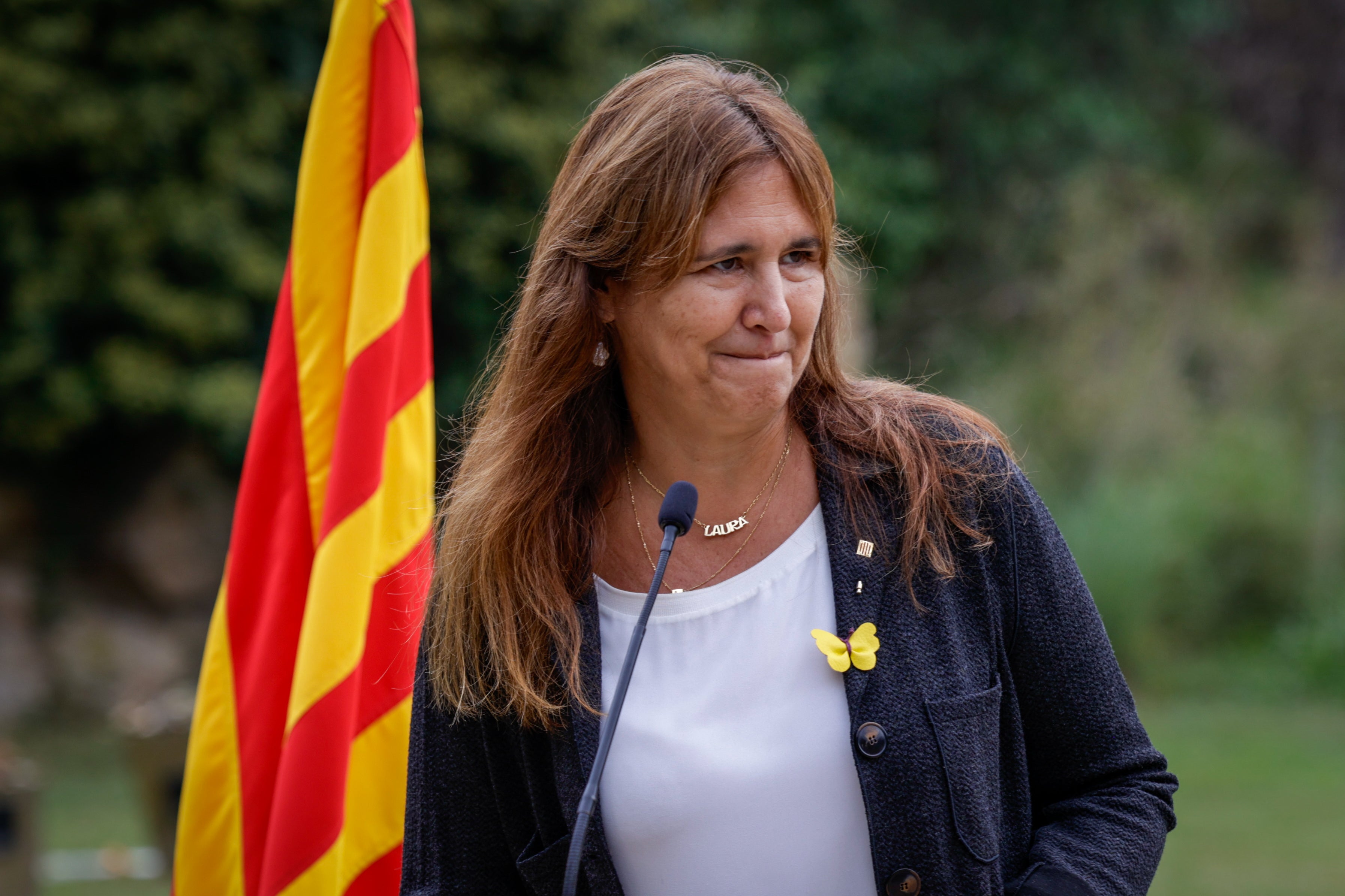 Laura Borràs, tras el acuerdo entre el PSOE y Junts: "Sánchez durará lo que dure su palabra" Laura Borràs, tras el acuerdo entre el PSOE y Junts: "Sánchez durará lo que dure su palabra"