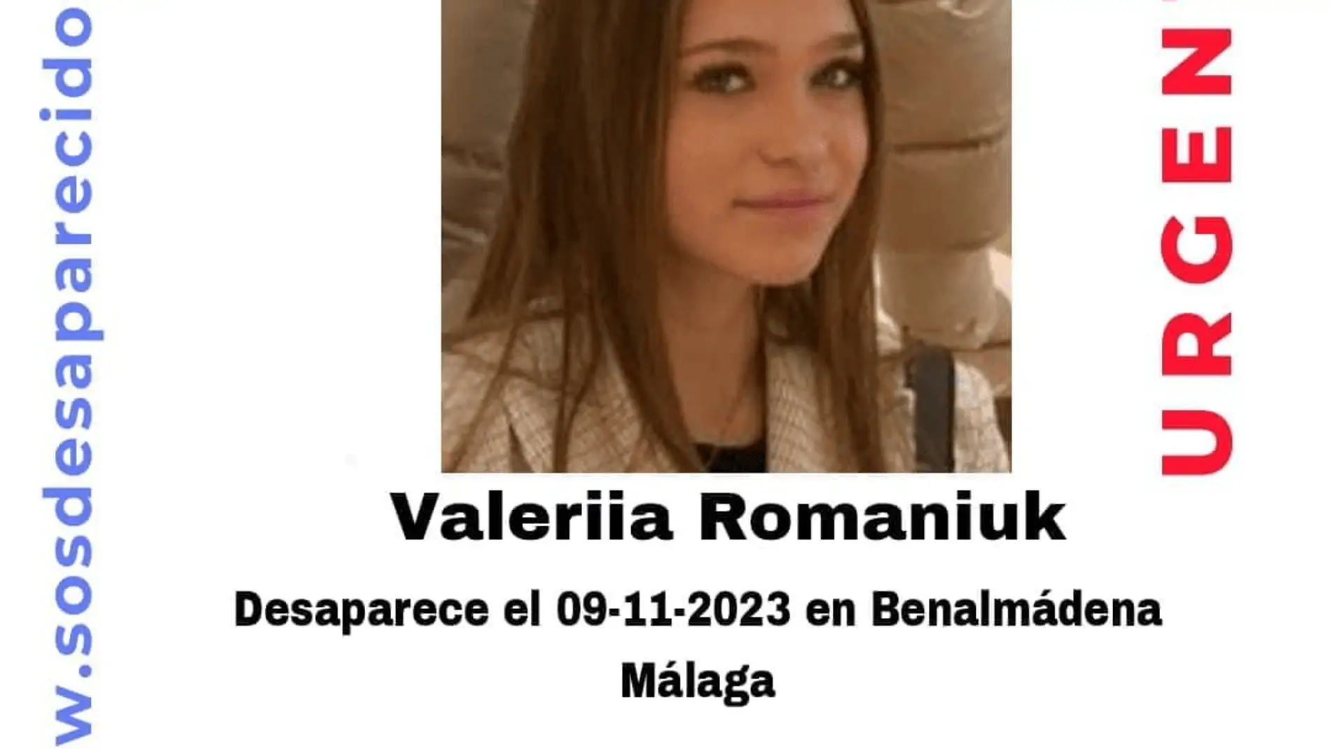 Desaparecida desde este pasado jueves una menor de 15 años en Benalmádena