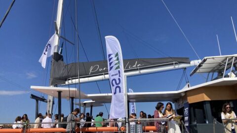 Imagen de archivo de pasajeros durante una traves&iacute;a